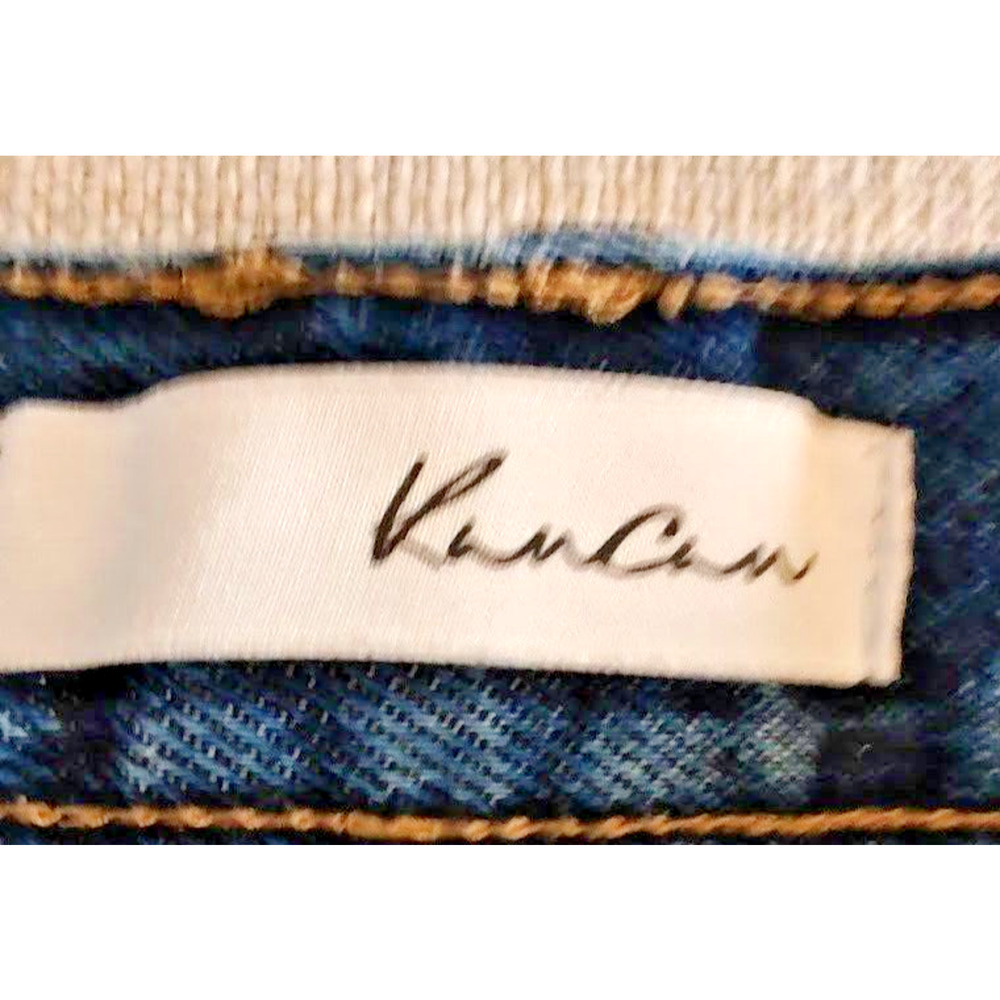 KanCan Jeans Size 13 30 Mid Rise Estilo Skinny Distressed Destroyed Jeans Denim - Picture 3 of 7